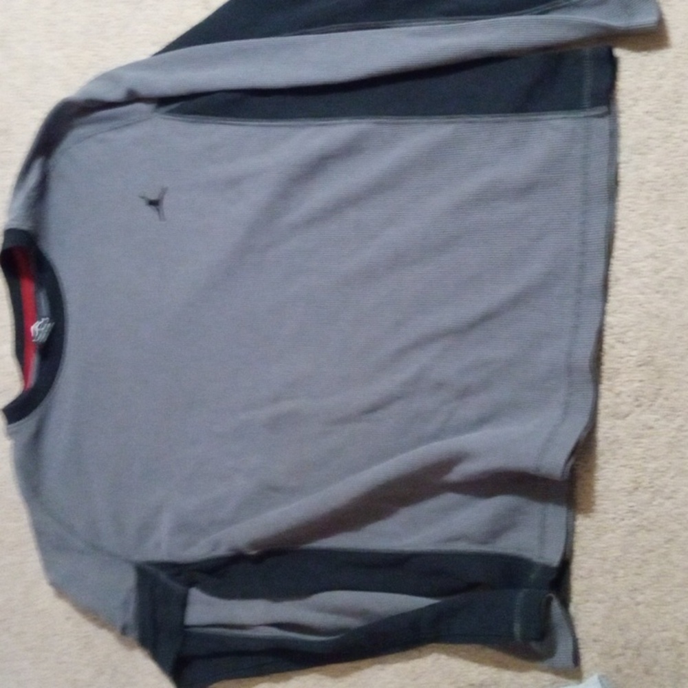 Champion and Jordan brand sweatshirt combo . size large